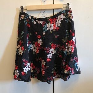 Floral Skater skirt